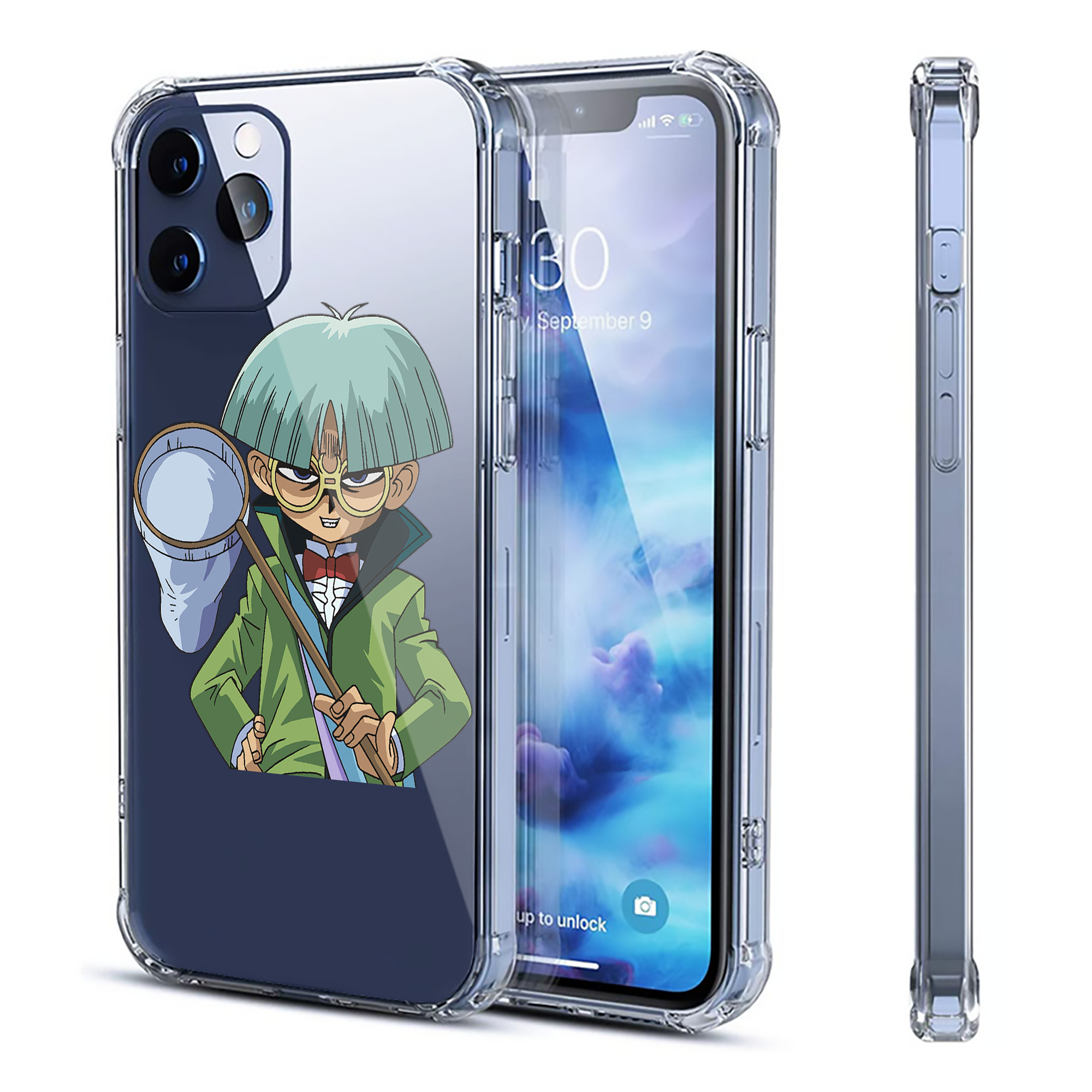 （画像用） 遊☆戯☆王 Yu-Gi-Oh! 【iPhone 12シリーズ対応】透明スマホケース（クリアソフトケース）